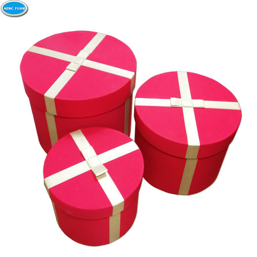 Sombrerera Redonda de Cartón