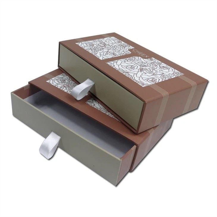 Sliding Lid Cosmetic Gift Box