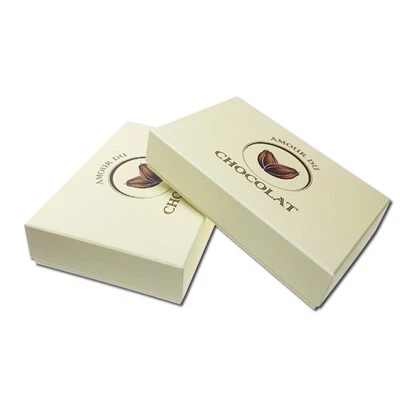 caja de papel de chocolate